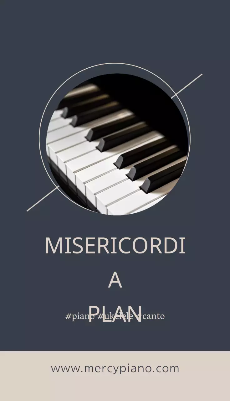 PIANO DE LA MISERICORDIA
