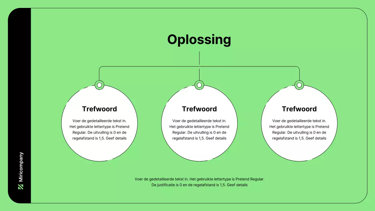 Zakelijke illustratie met eenvoudige lijnen in groen