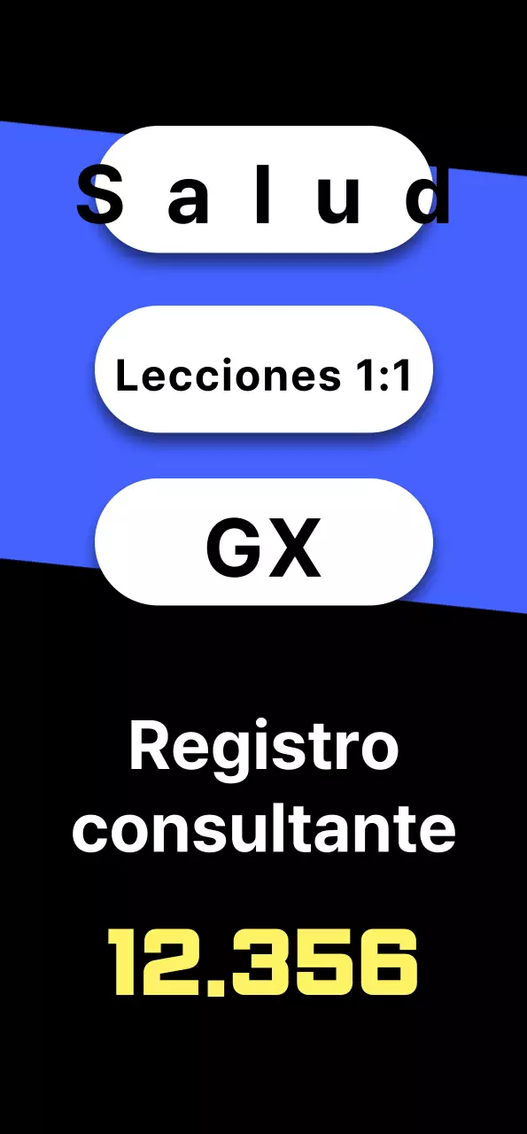 Ofertas de gimnasios en azul y negro
