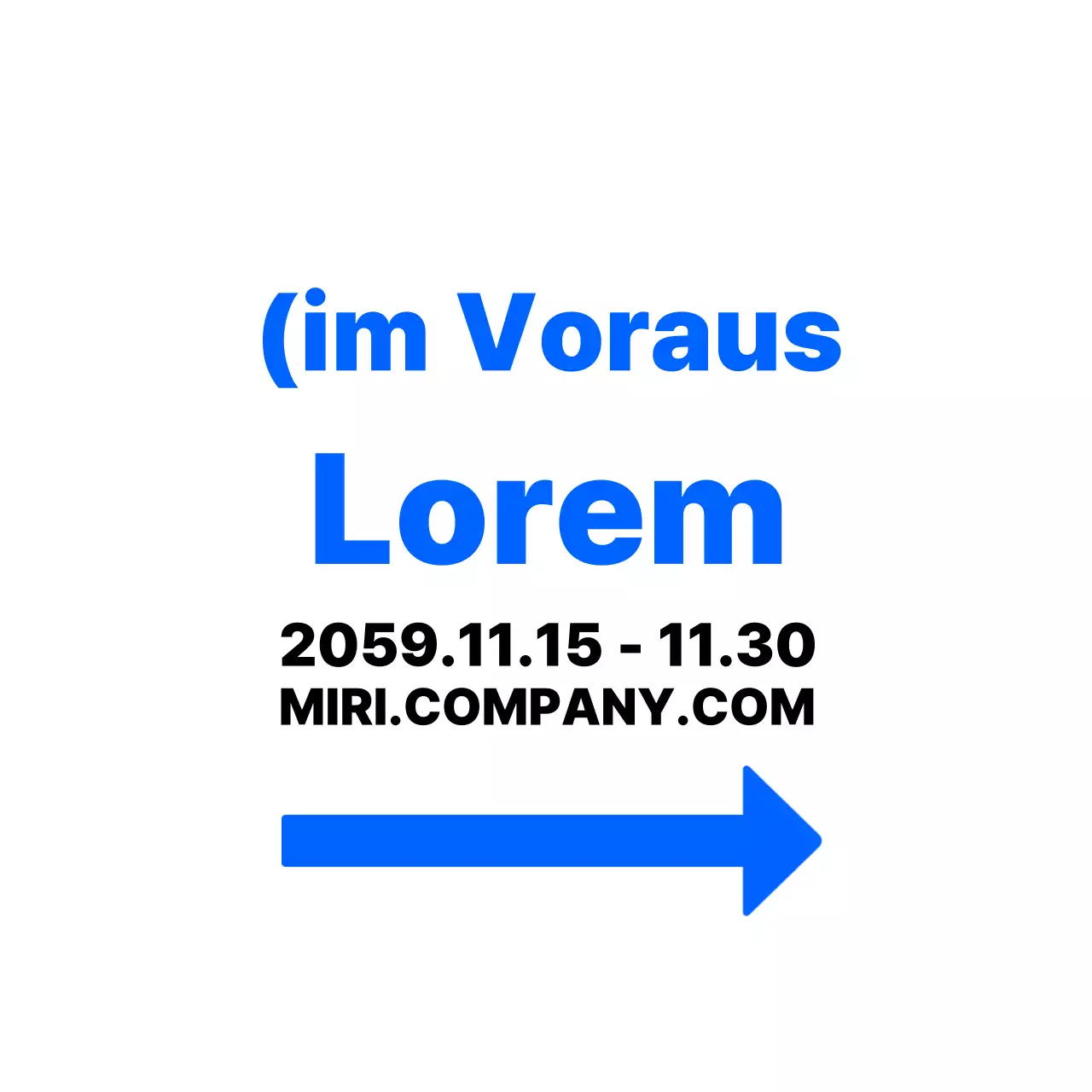 Einfache Illustration in Blau und Schwarz mit einer Wegbeschreibung zum Ort des Vorstellungsgesprächs