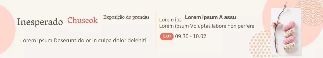 Venda de conjuntos de oferta Chuseok