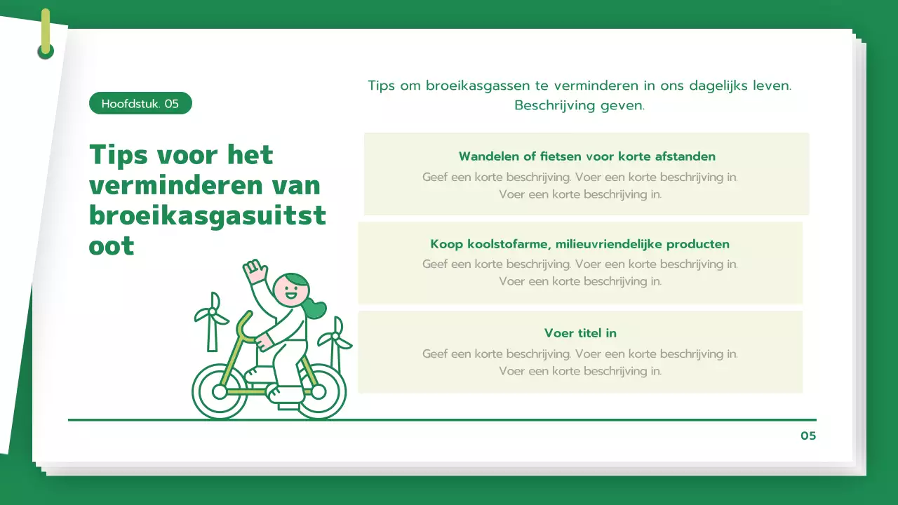 Bestudeer klimaatverandering en broeikasgassen op een groene, schone manier