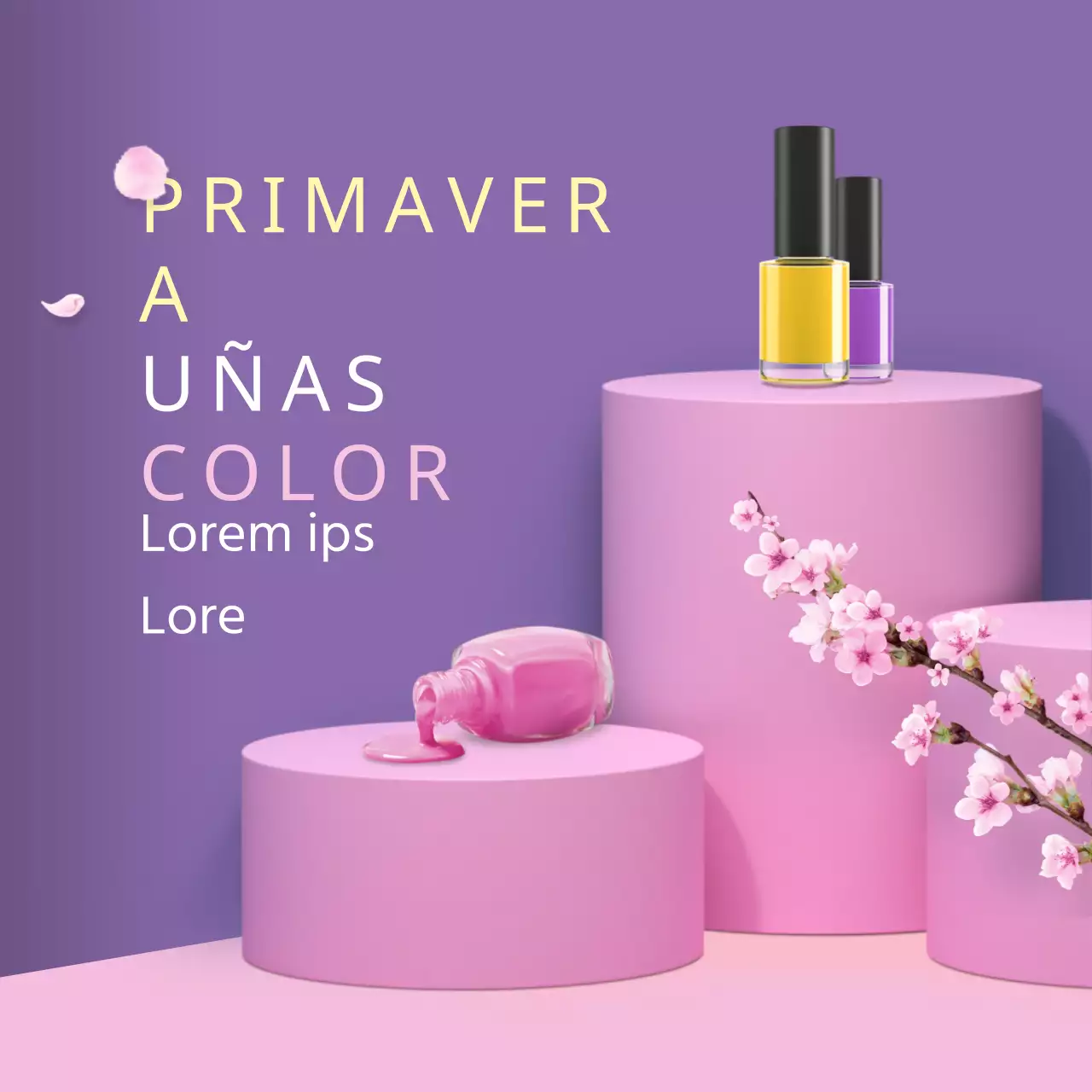 Uñas de primavera