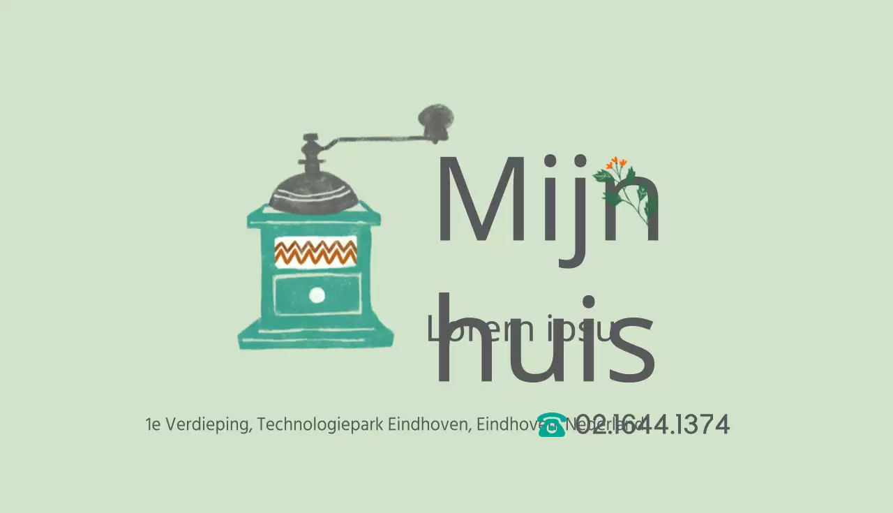 Café visitekaartjes