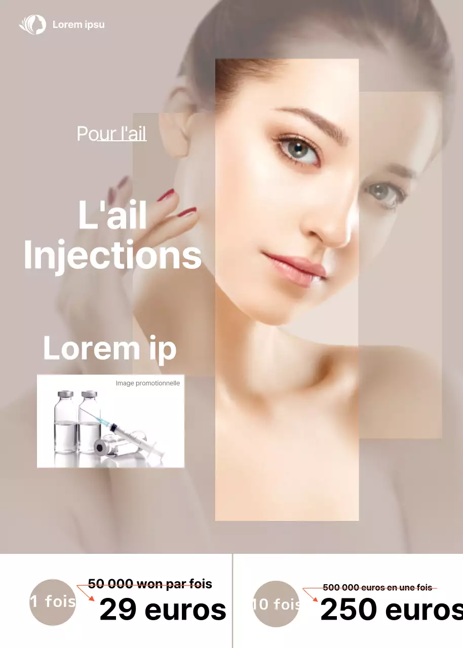 Thèmes promotionnels pour les images de couleur de peau