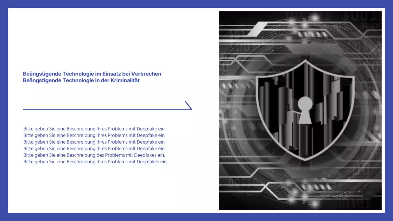 Einfache blau-weiße Präsentation zur Leistungsbeurteilung