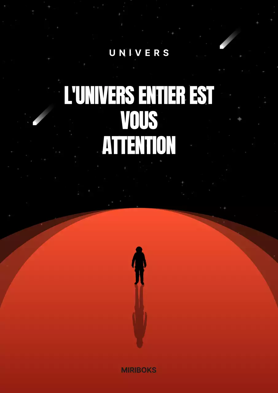 Couverture de livre simple en noir et rouge