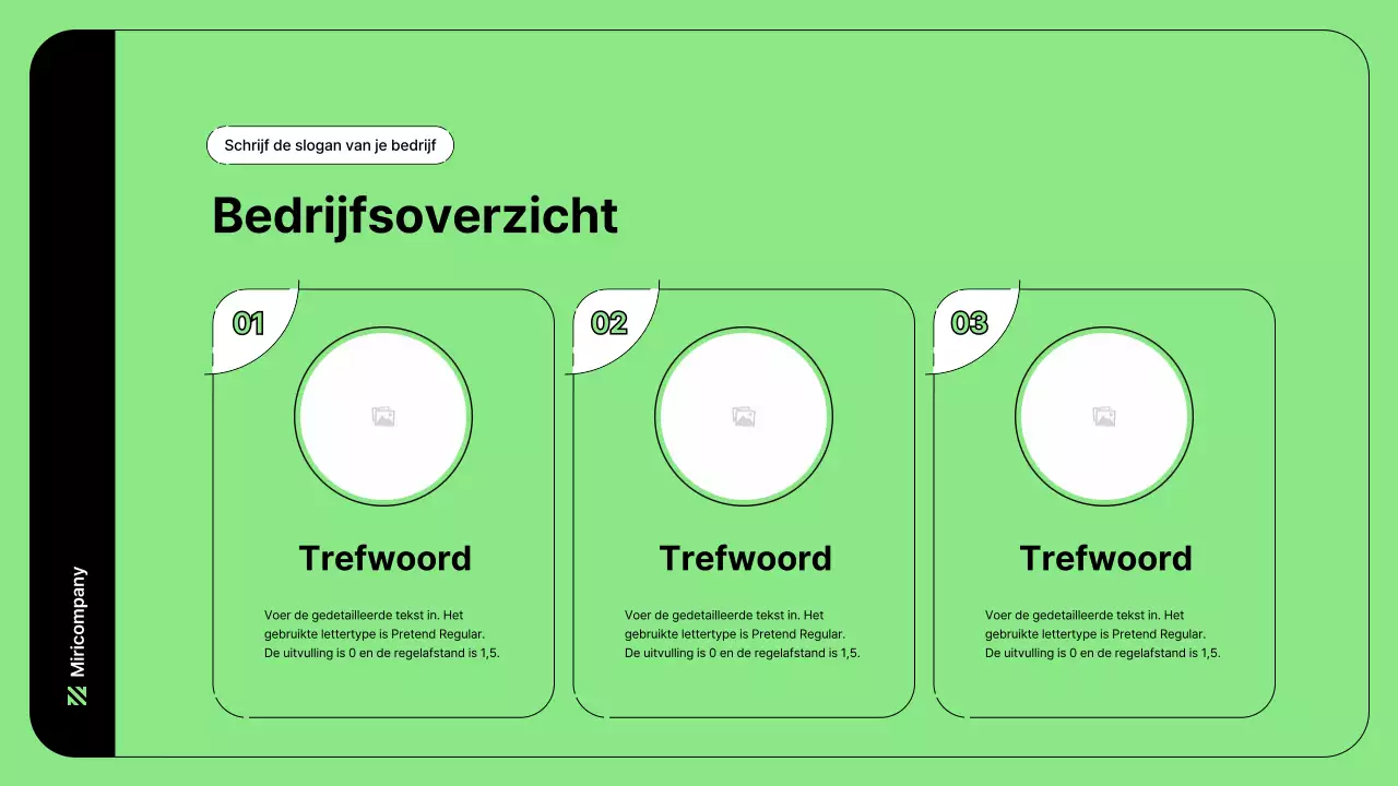 Zakelijke illustratie met eenvoudige lijnen in groen