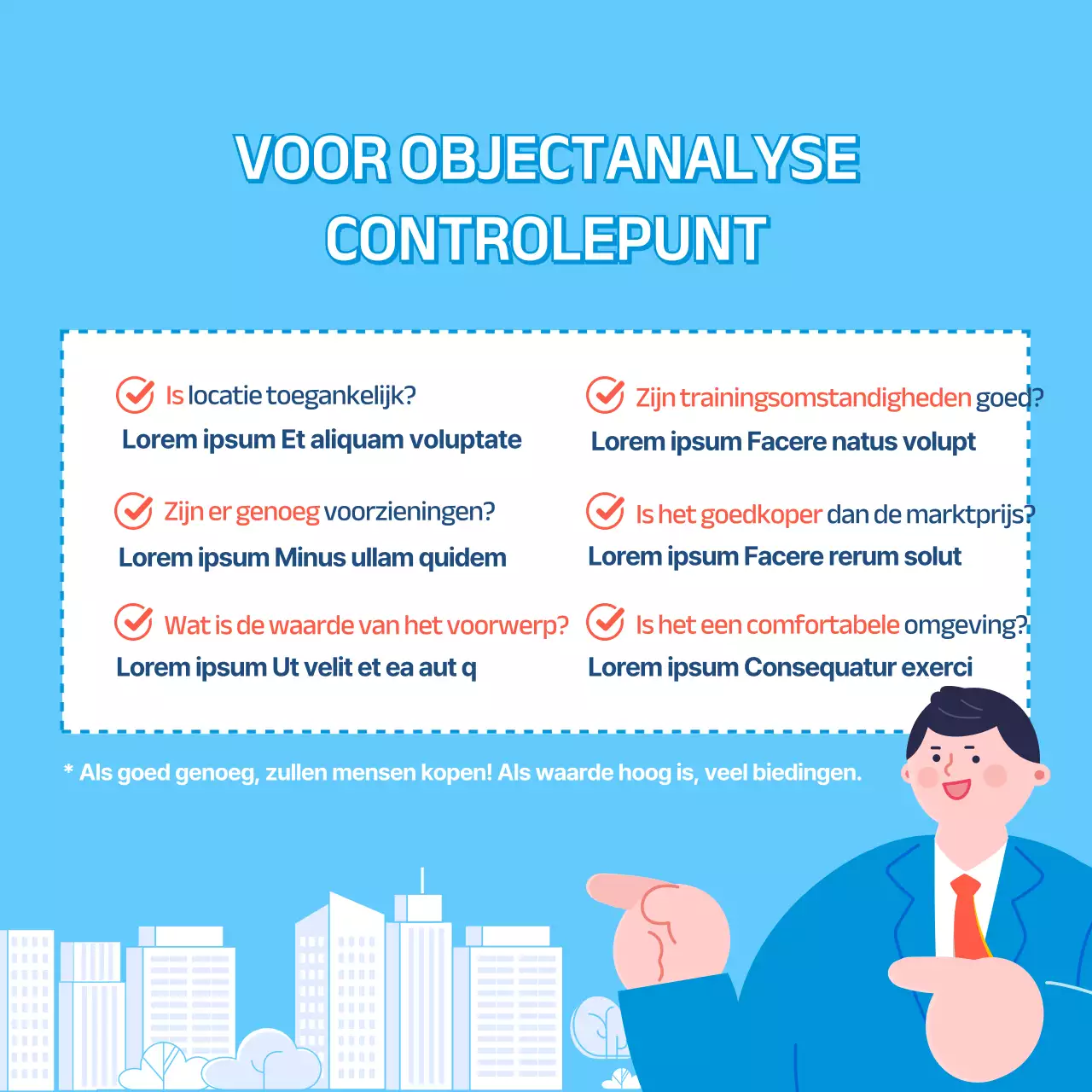 Tips om te bieden op een lichtblauw appartement
