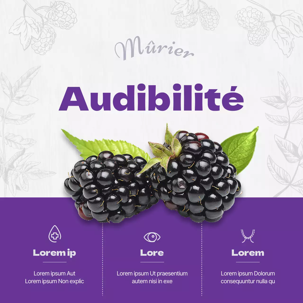 Thème de la bizarrerie avec un concept de dessin vintage violet