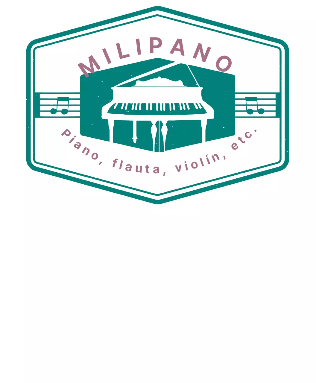 Camiseta de grupo de la escuela de piano