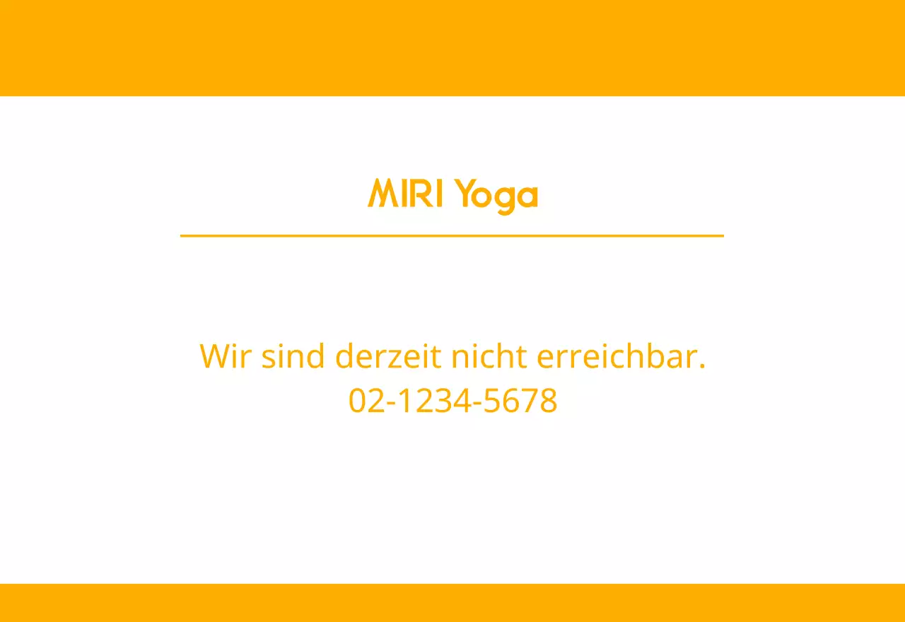 Orangefarbene Kalender zum Verschenken bei der Werbung für Ihr Yogastudio