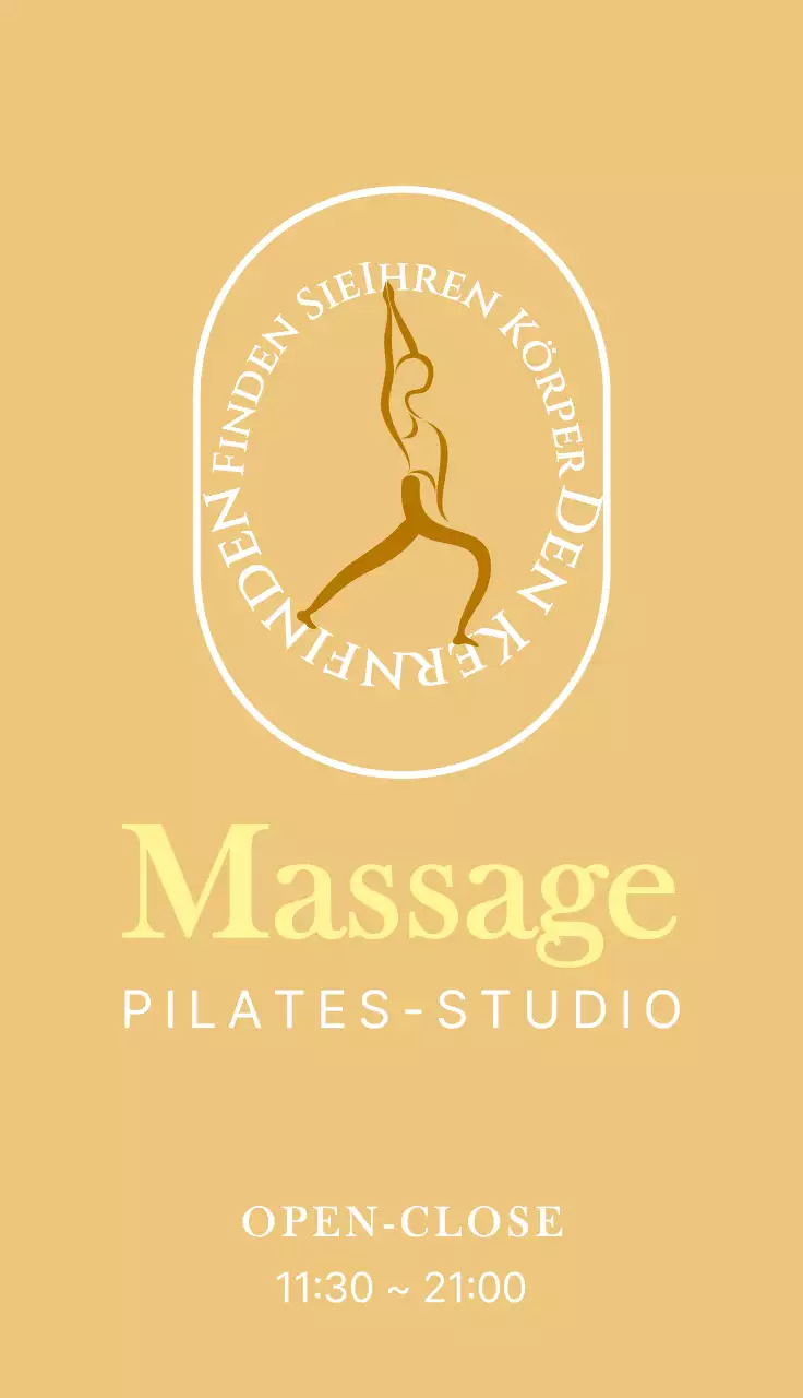 Browns Linienillustrationen werben für luxuriöses Pilates