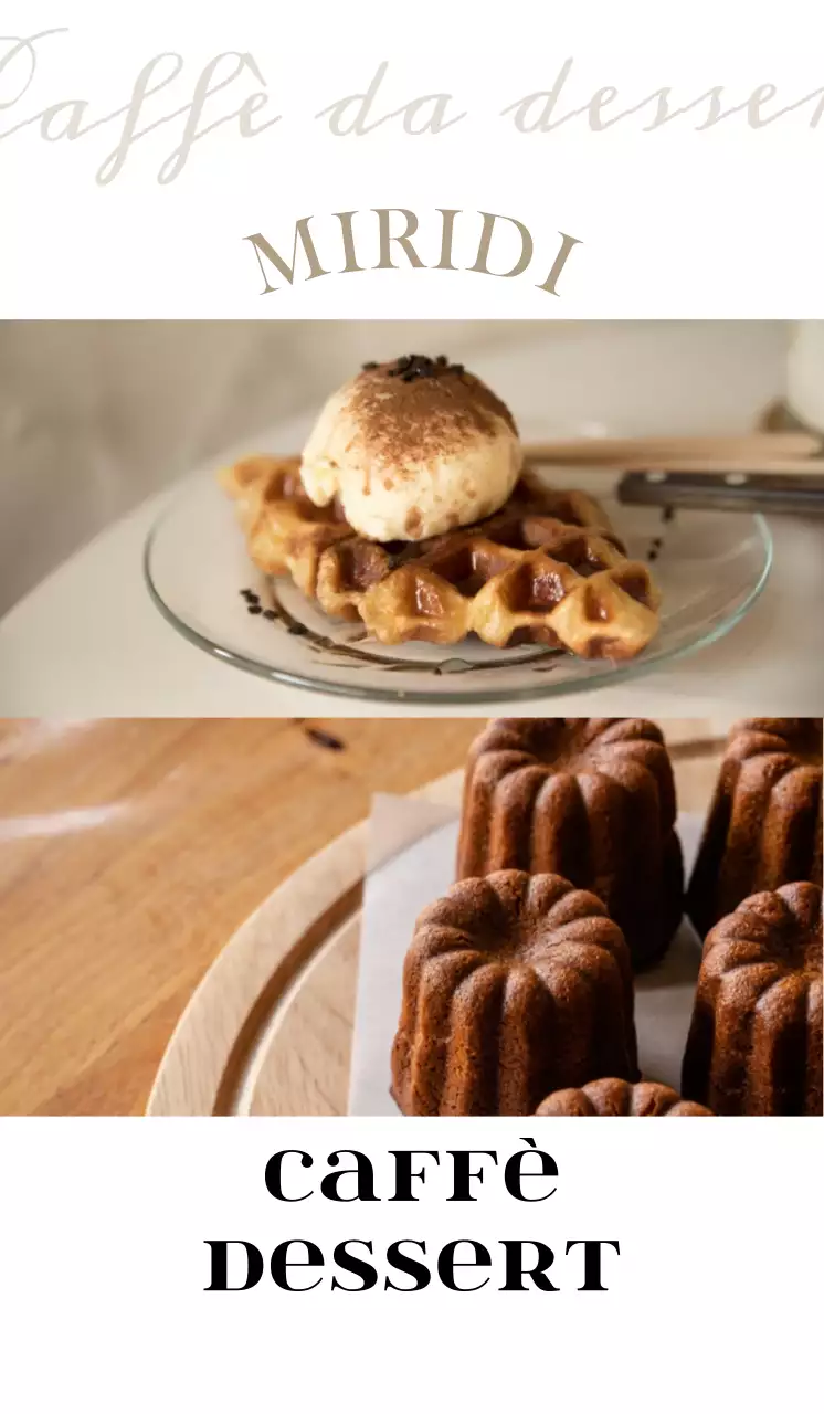 Materiale promozionale per un brunch emozionale