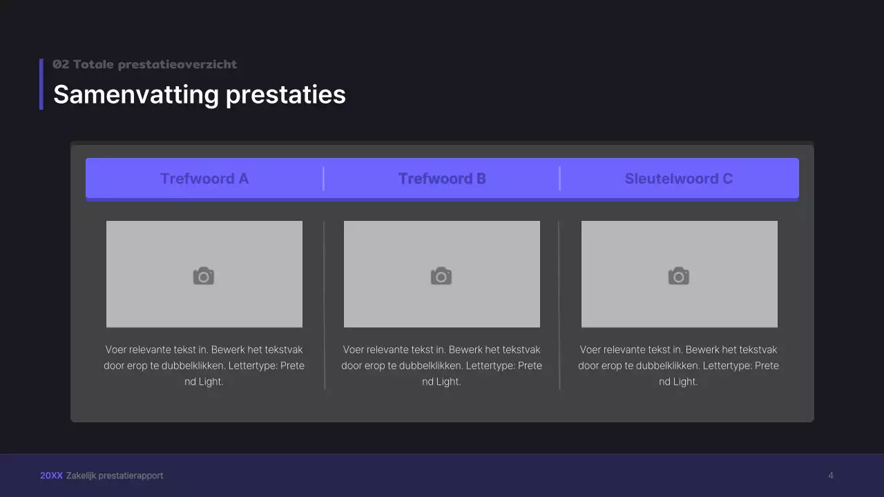 Paarse, driedimensionale UI-concept zakelijke presentatie kit