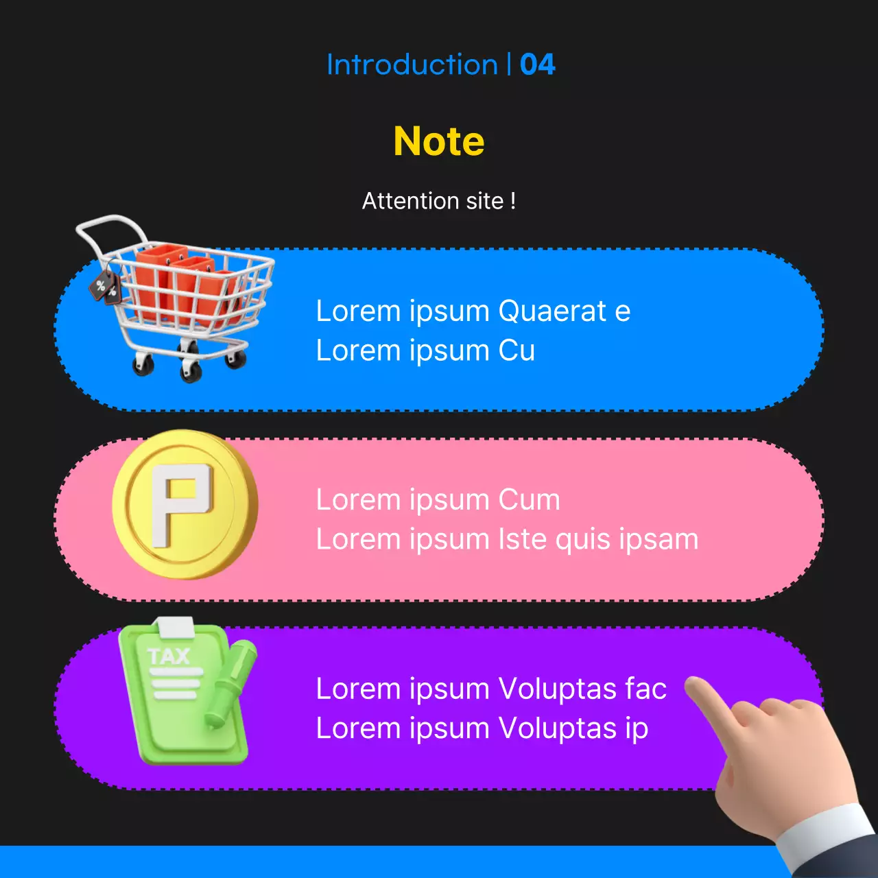 Promouvoir l'ouverture d'un centre d'aide sociale interne kitsch en noir et bleu