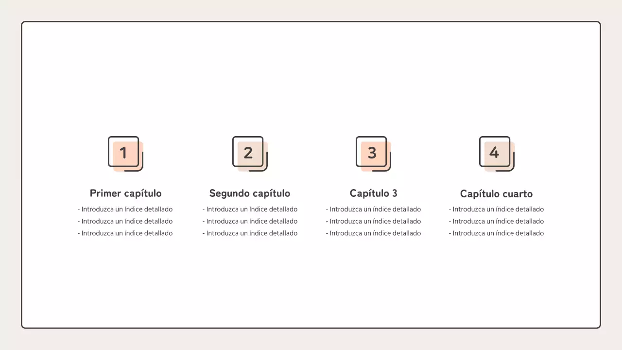 Educativo con formas puntiagudas en rosa y beige