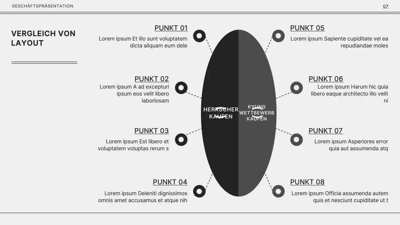 Einfarbig grau und schwarz für eine einfache Geschäftspräsentation