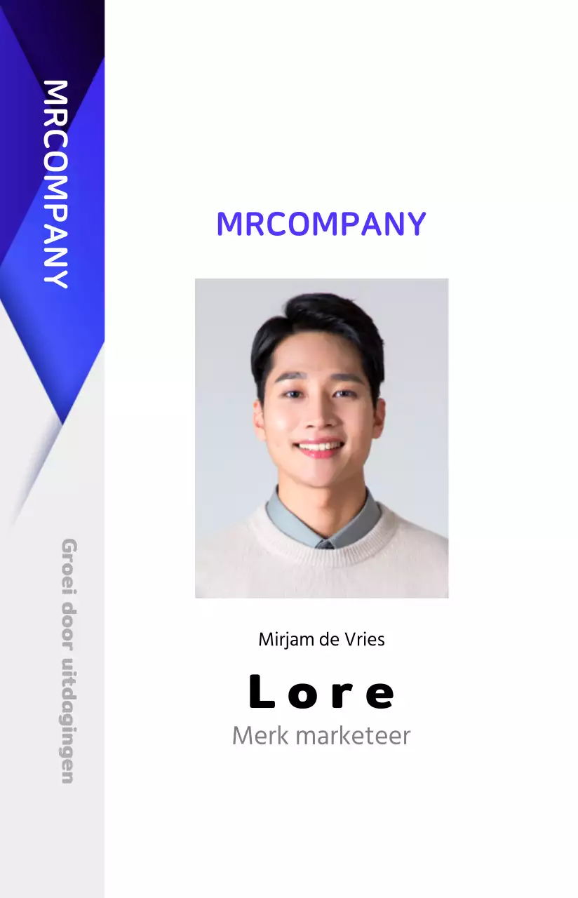 Geometrische vormen in paars en grijs Keurig tempelcertificaat