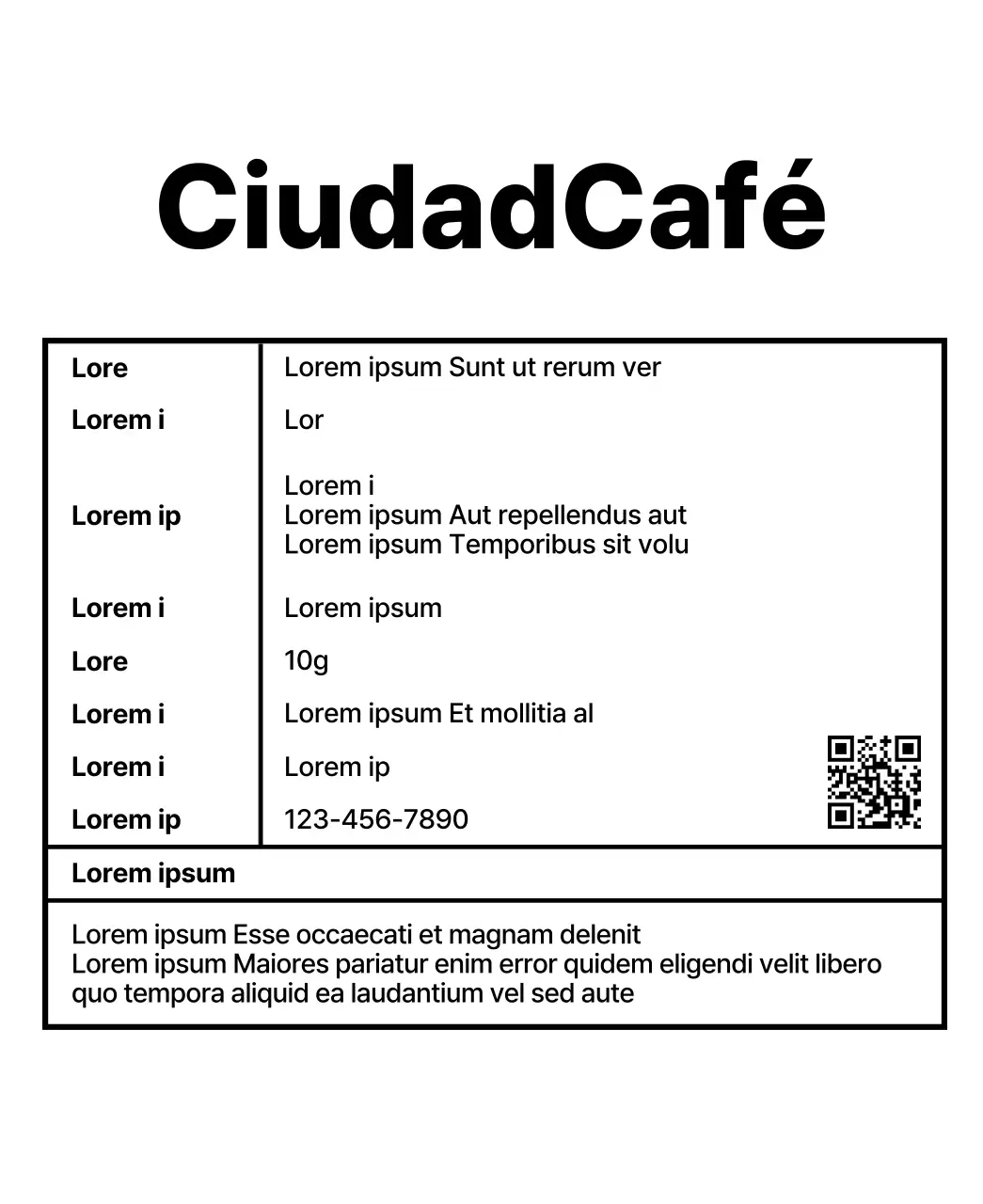 Diseño sencillo con fotografía de paisaje en blanco y negro