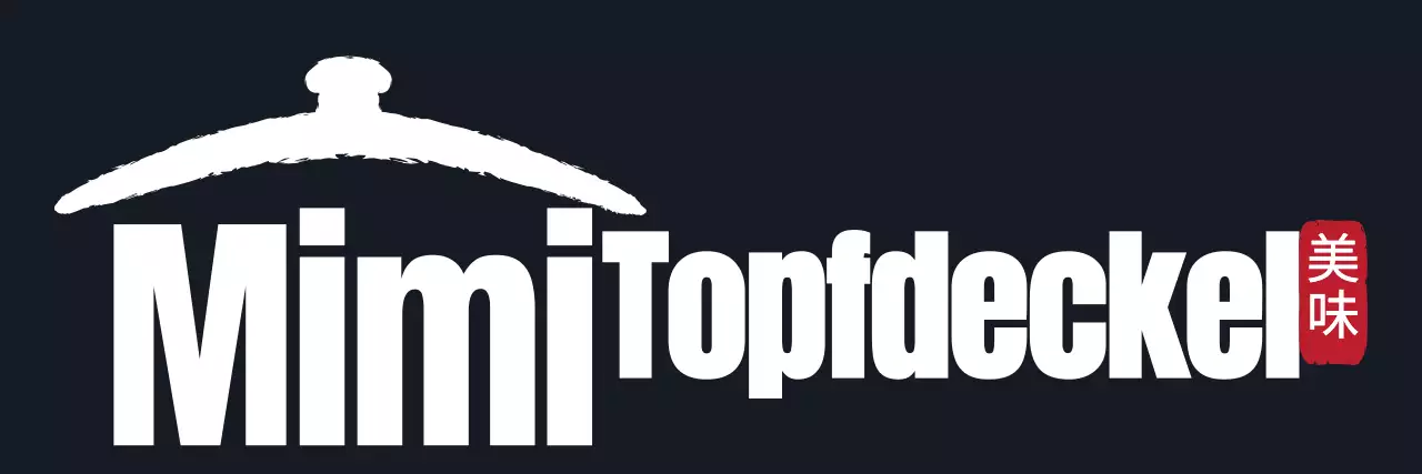 Einfaches schwarzes und rotes traditionelles Kochtopf-Symbol im Logostil für Mitarbeiter und Kunden eines Charcuterie-Restaurants