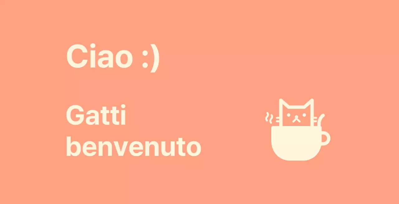 Cat cafe Valkyrie con gatti su sfondo rosa