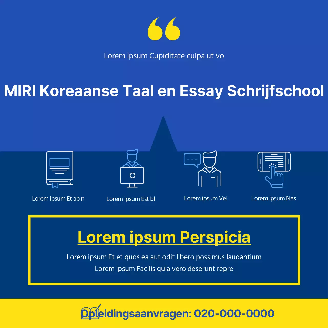 Analyse van de blauwe en gele hagwonschoolprestatietrends