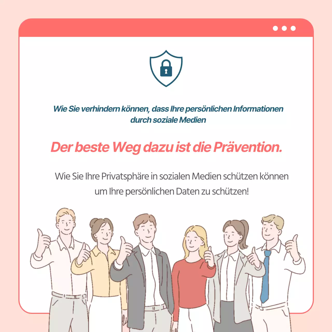 Wie Sie Ihre persönlichen Daten in den sozialen Medien schützen können - Sind Ihre Konten in den sozialen Medien sicher? Campaigner Information Card News