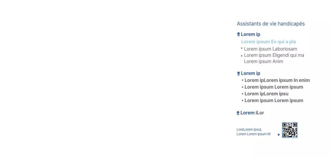 Couverture sur fond bleu avec des personnes en harmonie