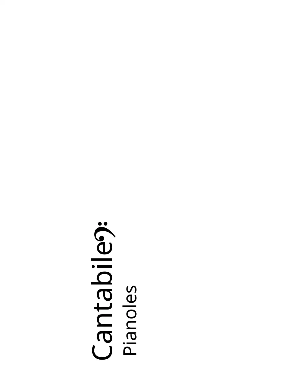 Strakke serif typografie concept piano academy in zwart