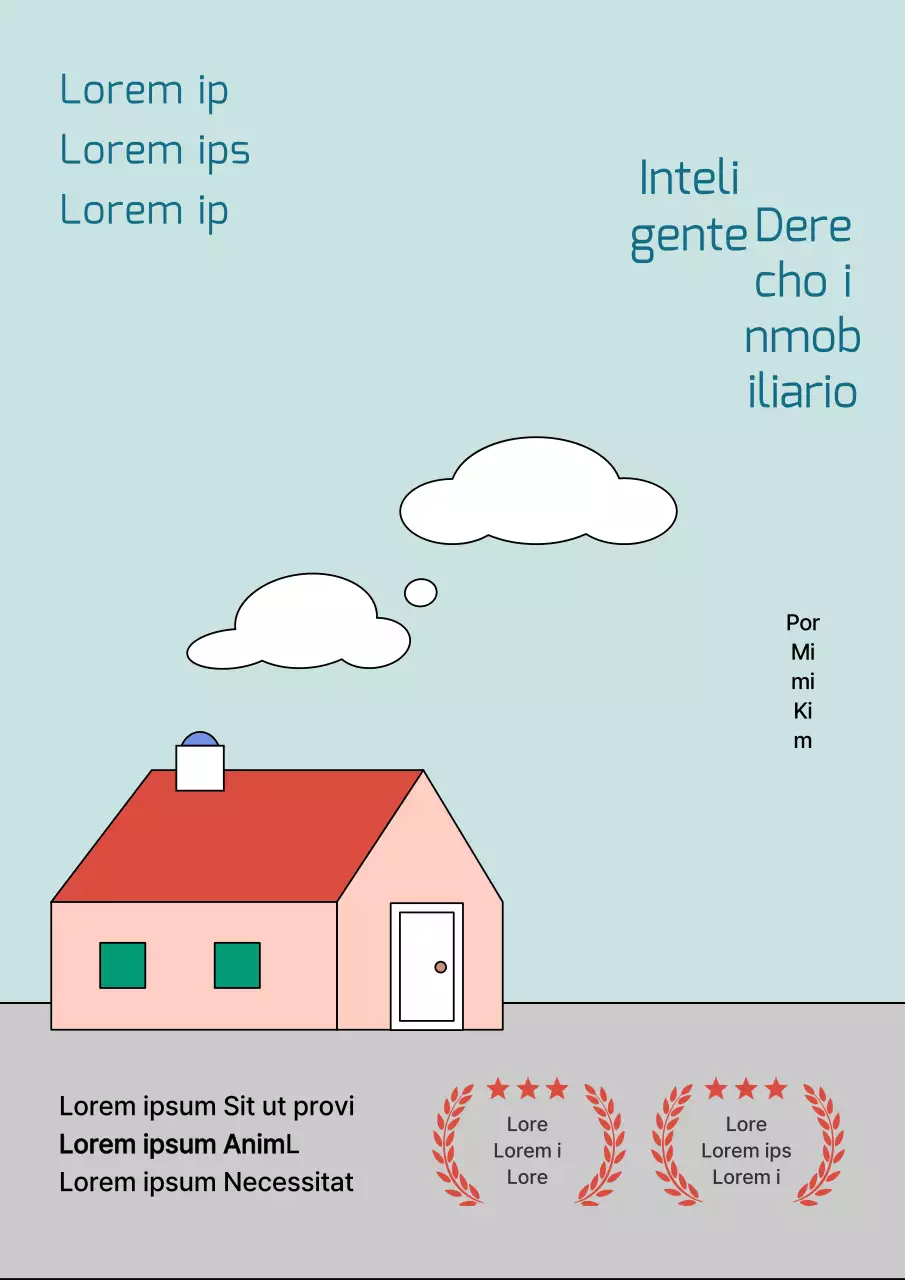 Sencillo letrero azul claro y gris de prevención de estafas en el alquiler de vehículos