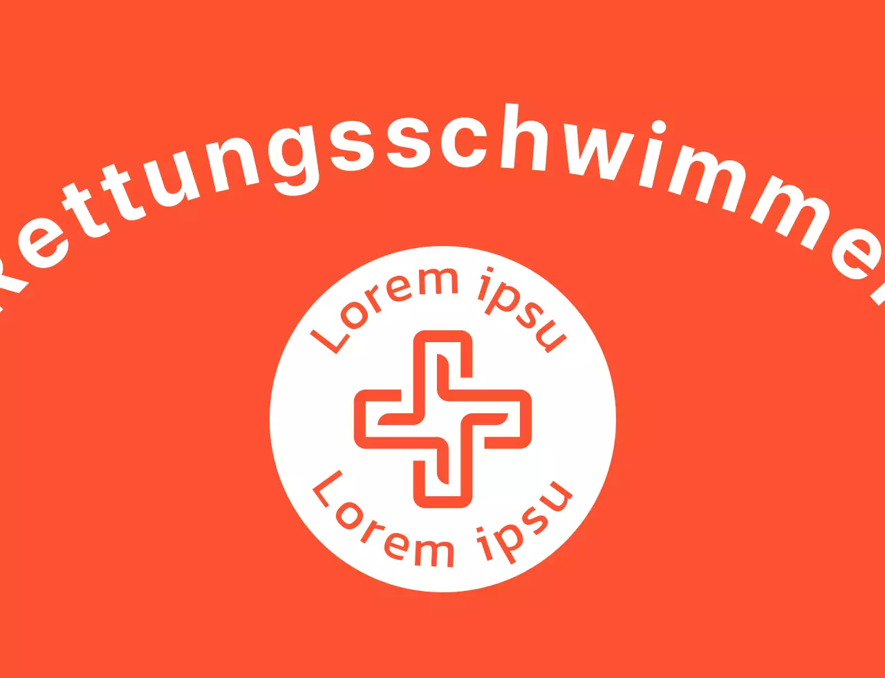 Rettungsschwimmer Rettungsschwimmer in Weiß