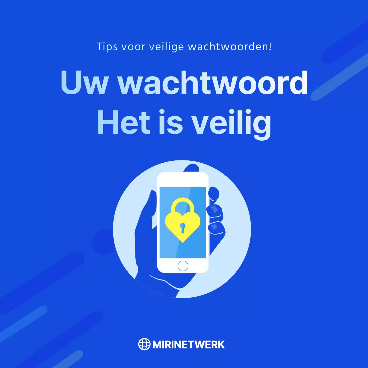 Tips voor wachtwoordcombinaties van het blauwe netwerkbedrijf