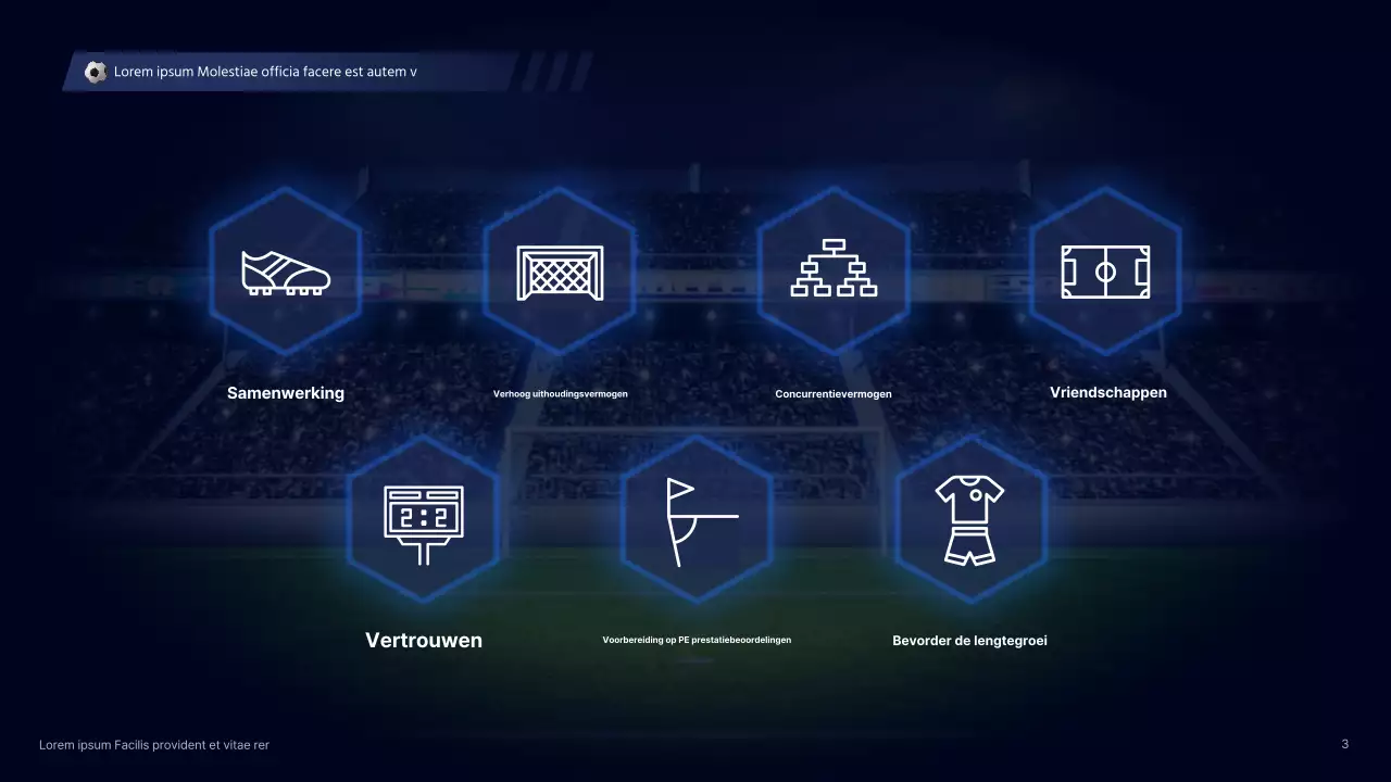 Sodomie's cyber-conceptuele naschoolse programma voetbalclub wervingsgids