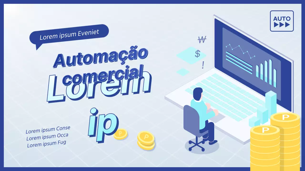 Comparação de ferramentas essenciais de automatização do local de trabalho em miniatura azul do YouTube