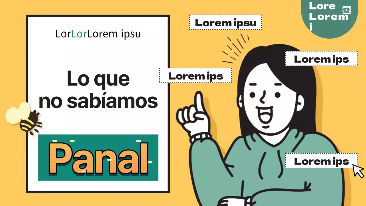 Miniaturas de YouTube limpias y amarillas