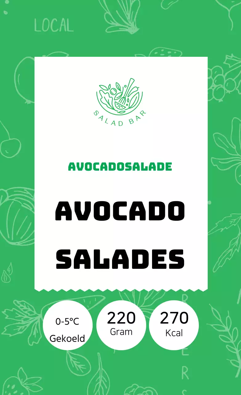 Avocadosalade