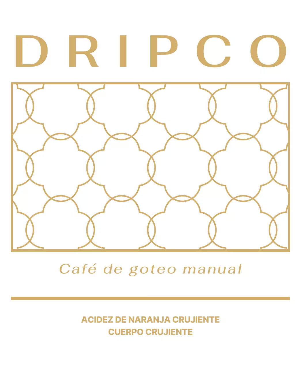 Diseño con un patrón de líneas doradas y negras