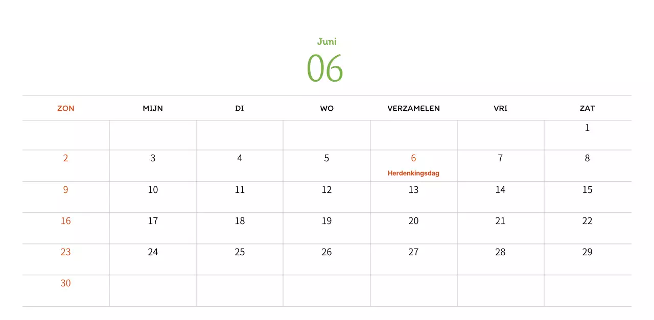 Stempelillustraties met een warm concept