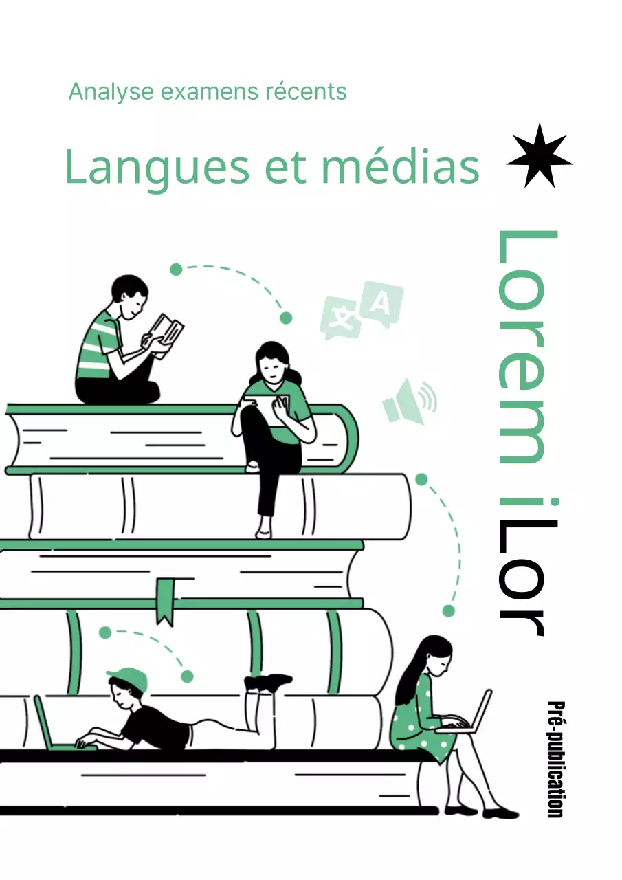La couverture du livre du SAT Langue est d'une couleur verte simple.