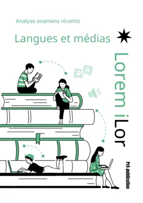 La couverture du livre du SAT Langue est d'une couleur verte simple.