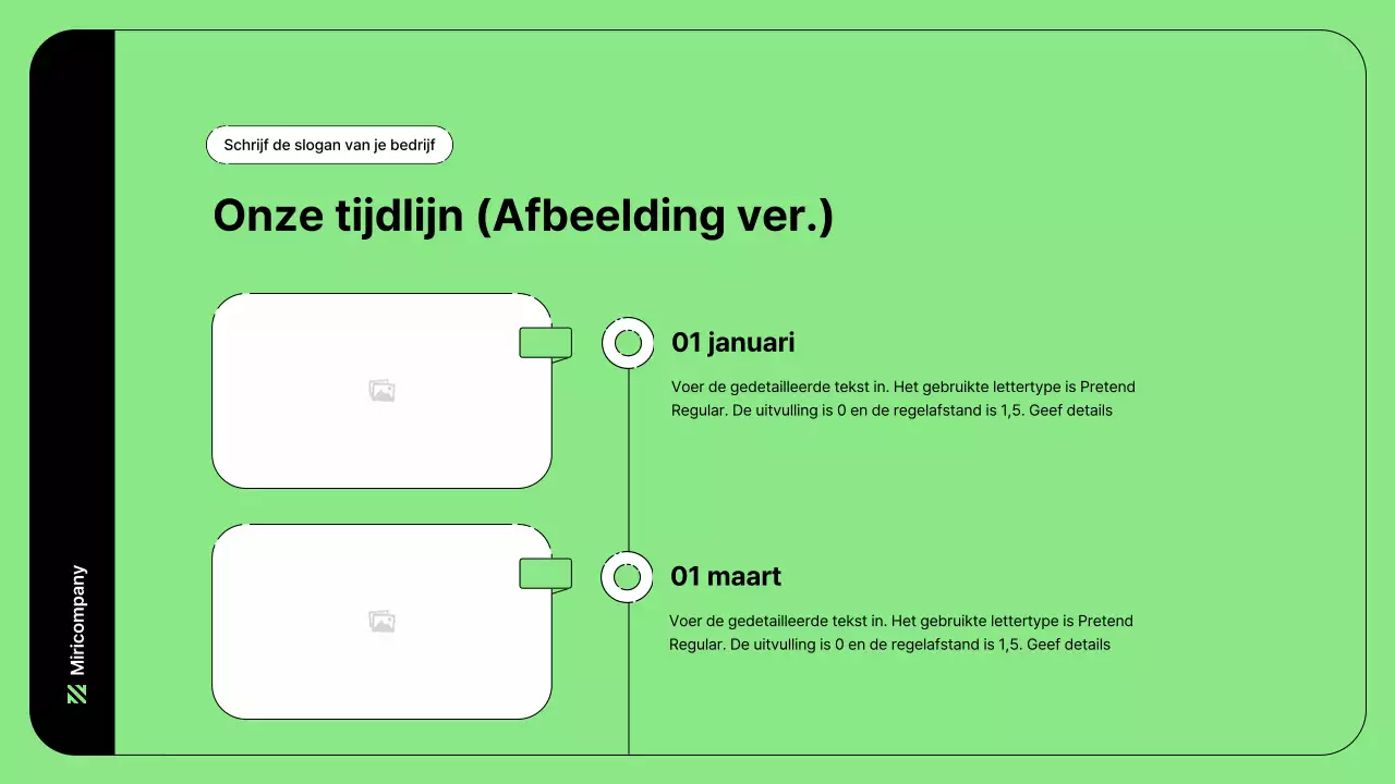 Zakelijke illustratie met eenvoudige lijnen in groen