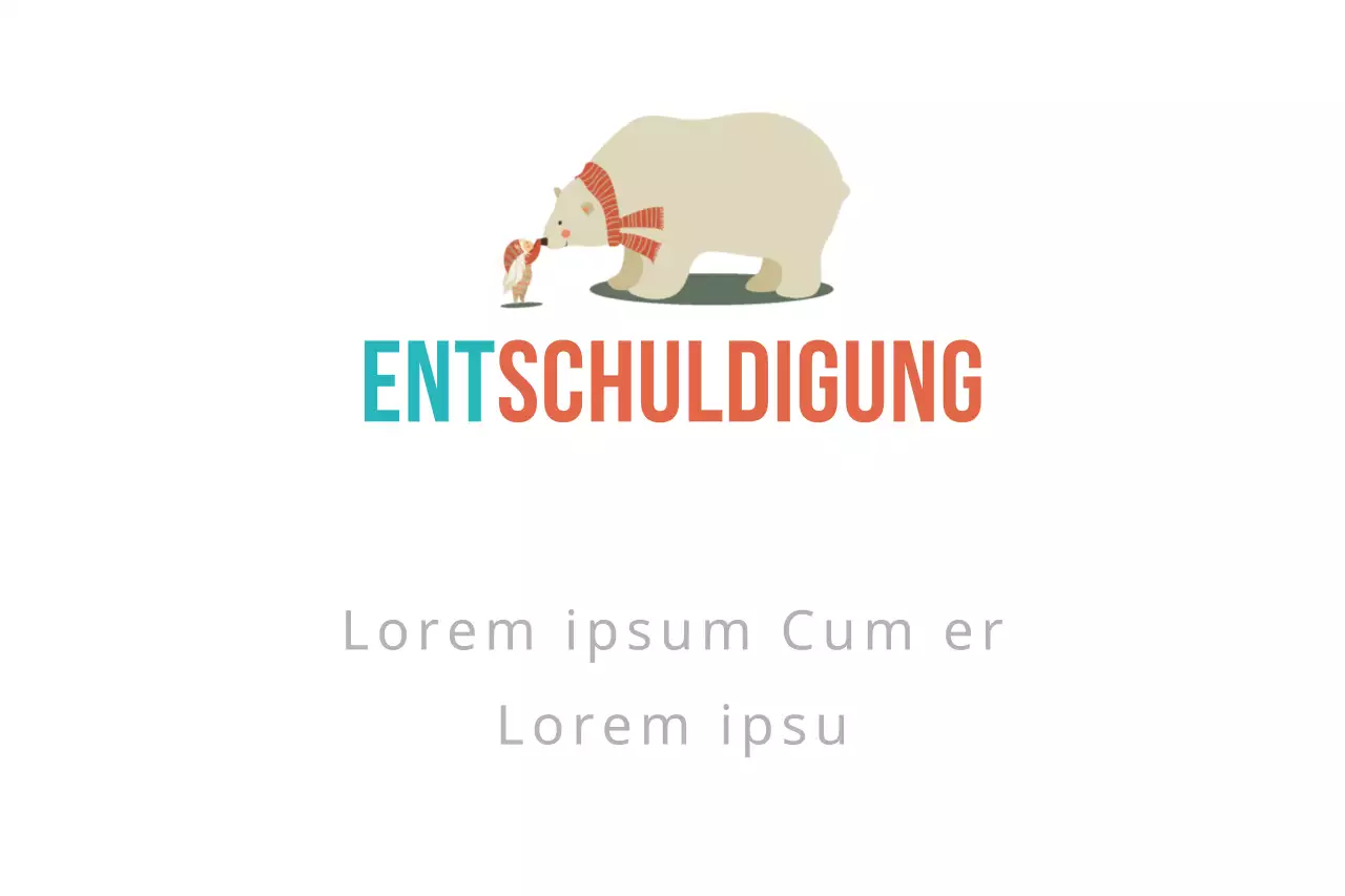 Entschuldigung