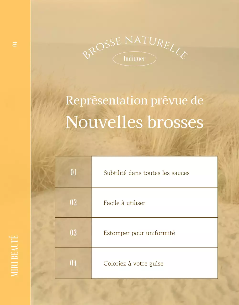 Présentation du pinceau émotionnel Yellow Point Colour