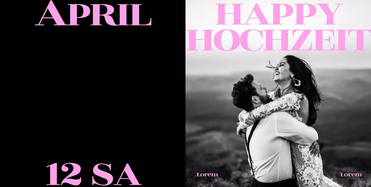 Schwarz-weiß monochrome emotionale Hochzeitsfotografie