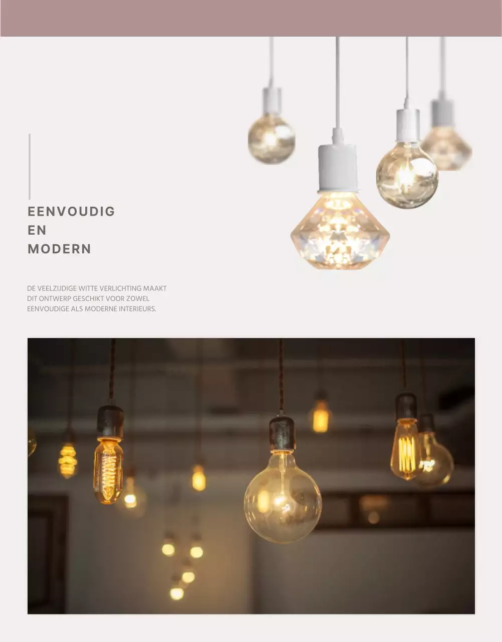 Mauve Simple Light detailpagina