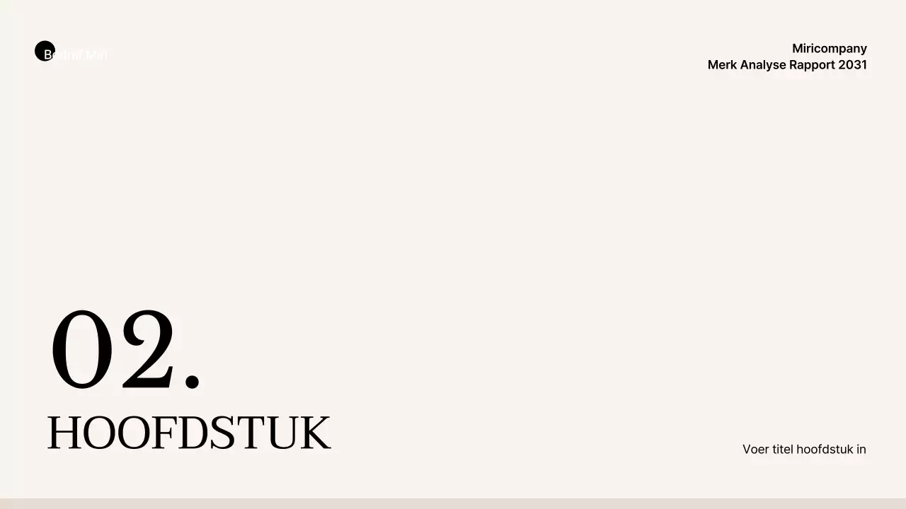 Eenvoudige zakelijke stijl in beige en bruin