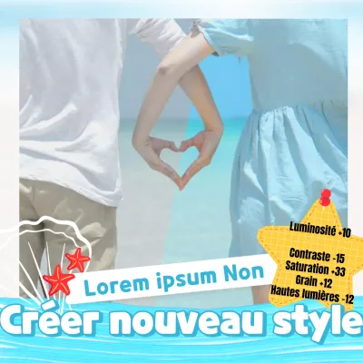 Comment créer un look bleu clair et frais grâce à la correction des couleurs ?