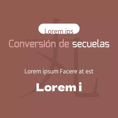 Conversión de secuelas