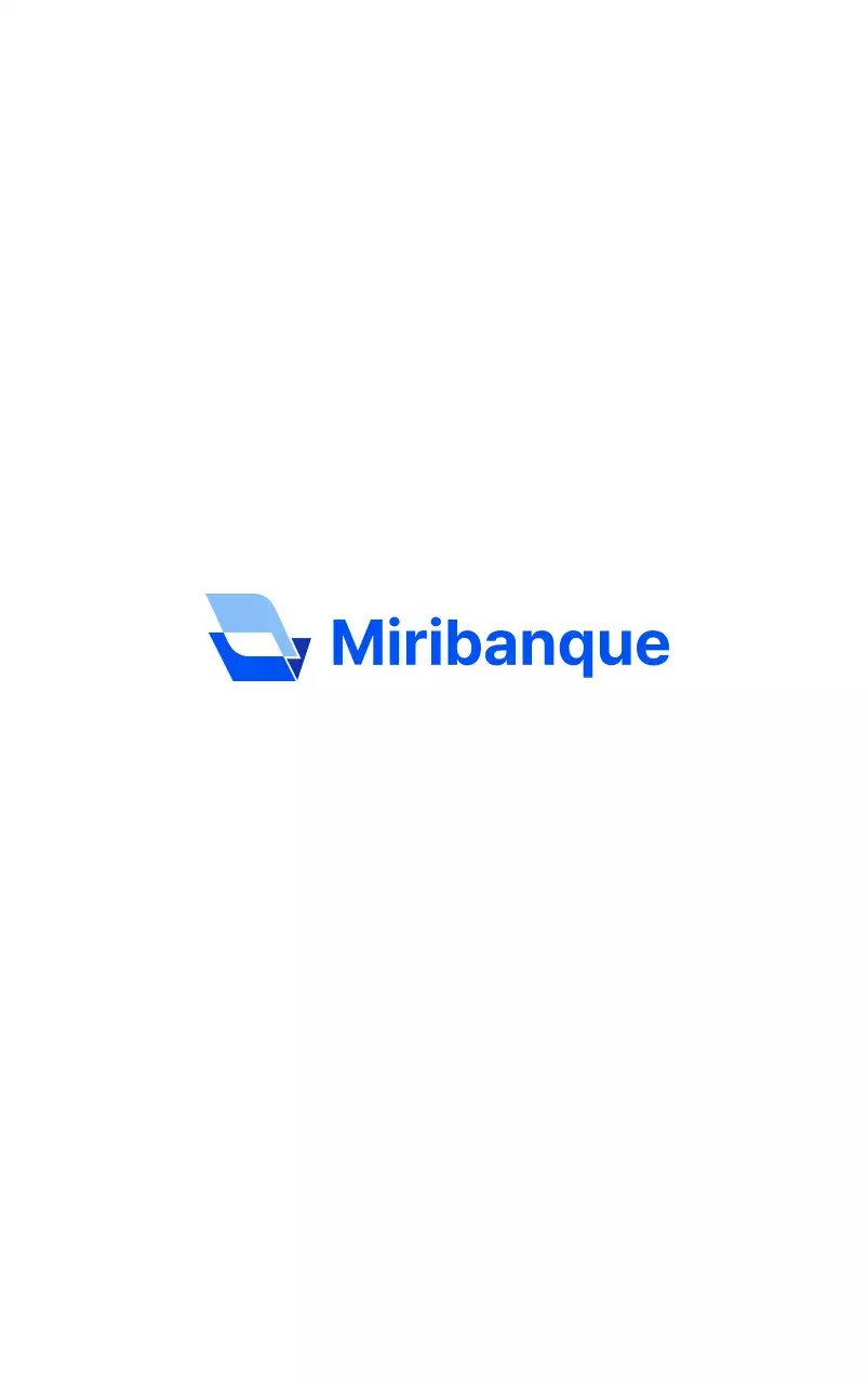 Pour la promotion d'une banque avec un logo bleu et noir